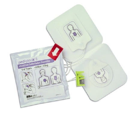 Zoll Medical Corporation Pedi-Padz II Electrodes - ELECTRODES, PEDIATRIC, PEDI-PADZ II, F / AED - 8900-0810-01