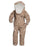 DuPont Tychem 5000 Level B Encapsulated Suits - Tychem 5000 Encapsulated Level B Suit, Tan, Size M, Bulk Packed - C3525TTNMD000600