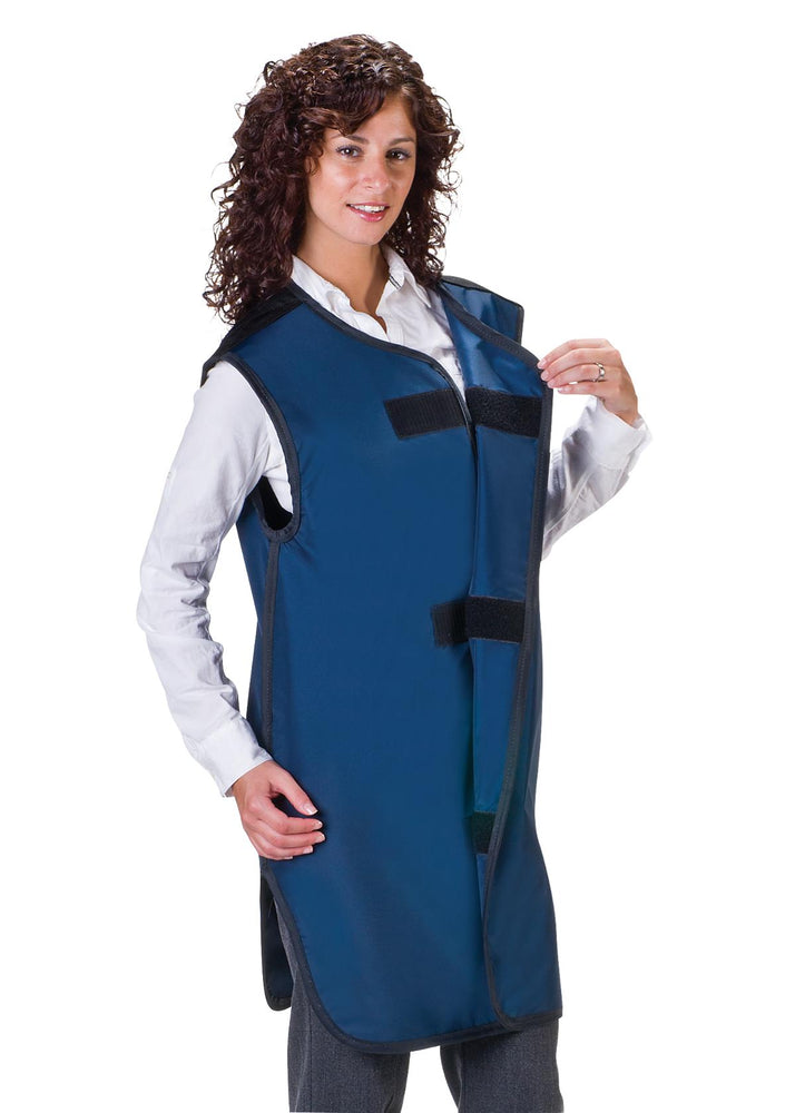 Wolf X-Ray Lightweight Lead Front Close Special Procedure X-Ray Apron - APRON, XR, SPC PROCED, FRT CLS, LTWT, 2X, RED - 68097LW35