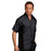 Fashion Seal Healthcare Men's EcoPoly St. James Camp Shirt - Granite/Raven Black