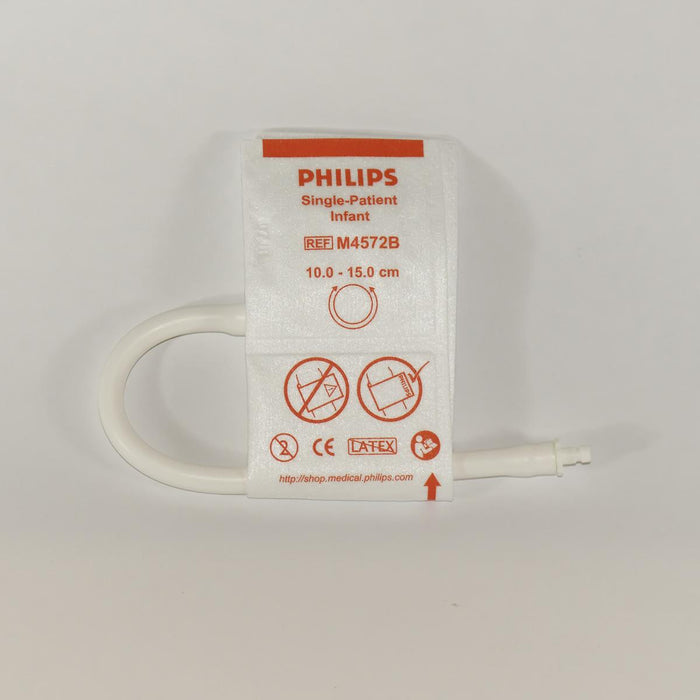 Philips Single Patient Soft Disposable Cuffs - Gentle Care Cuff, 2 Tube, Infant - 989803148081