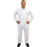 Safety Zone Polypropylene Coverall - Polypropylene Coveralls, Centerline Zipper, White, Size M - DCWH-MD