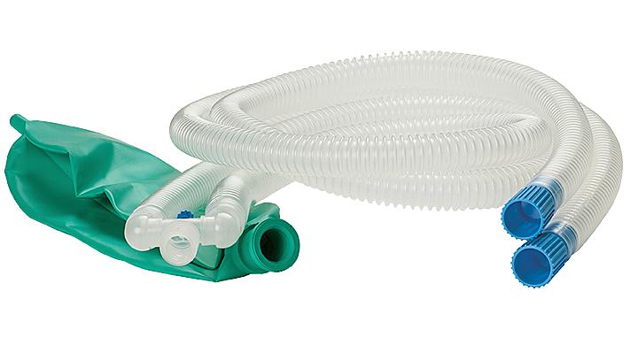 Vyaire 2 Limb Circle Circuits - 2-Limb Adult Circle Circuit, 3L Bag, 108" Expandable Hose - A4U12XXX