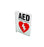 Defibtech AED Wall Sign - DefibTech 2-Way AED Sign - DAC-231