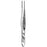 Sklar Iris Dressing Forceps - Iris Dressing Forceps, Straight, 4" - 66-2740