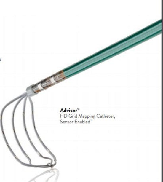 Abbott Advisor HD Grid Mapping Catheters - CATHETER, ADVISOR, HD, 16, ELECTRODE, BI-D, US - D-AVHD-DF16