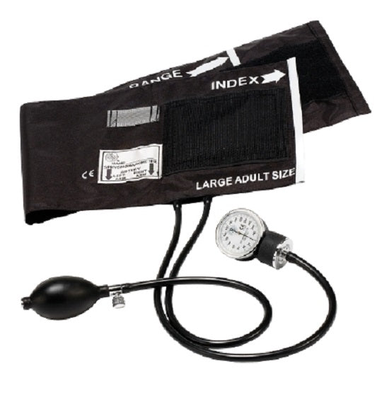 Prestige Medical Aneroid Sphygmomanometers - Premium Aneroid Sphygmomanometer, Black - 82-BLK