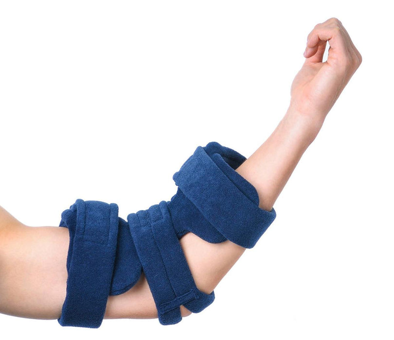 Comfy Splints Comfy Splint Spring Loaded Goniometer Elbow Orthosis - SPLINT, ELBOW, ADULT, HLINR, NAVY - SGE-101-H