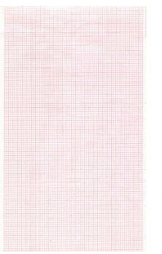 Print Media Corporation Chart Paper - Generic Print Media Chart Paper, 216 x 280, Red - 2197345