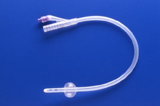 Teleflex Medical 100% Silicone Foley 2-Way Catheters - 100% Silicone Foley 2-Way Catheters, 14 Fr, 5 cc - 170605140