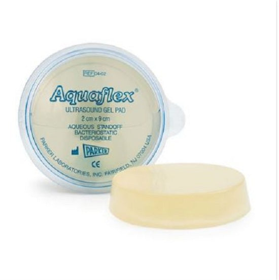 Cone Instruments Aquaflex Ultrasound Gel Pads - Aquaflex Ultrasound Gel Pads, 9 cm dia. x 2 cm thick - 911416