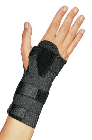 DJO Global Universal CTS Wrist Brace - Elastic Wrist Brace, Black, Size 2XL - 79-97019