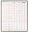 Print Media Corporation ECG Recording Paper - Chart Paper with F-Fold, Red, 120" x 100" x 150" - 1235472