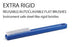 Batrik Medical Mfg Inc Single / Day Use Flat Brush - Single-Use Flat Brush, Rigid, Light Blue - 50-40921-RO