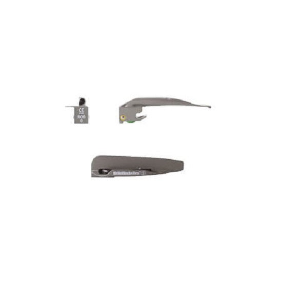 Flexicare BriteBlade Pro Blades - BriteBlade Pro Laryngoscope Blade, Robertshaw, Blade Size 0 - 329-040-00-1101U