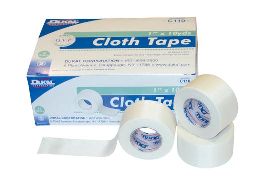 Dukal Corporation Surgical Cloth Tape - Nonsterile Cloth Tape, 2" x 10 yd. - C210