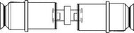 ICU Medical Diluent Kits - Double Piece Chemolock Transfer Syringe Set - CL-33