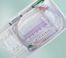 CR Bard LUBRI-SIL I. C. Complete Care Drainage Bag Foley Trays - Lubri-Sil Foley Tray, Urine Meter, 18 Fr - A319518A