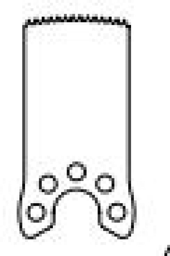 Conmed Oscillator Blades - BLADE, SMALL OSCILLATOR, 12 X 10 - 5023-161