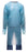 Tronex Company Fluid-Impervious Over-The-Head Gowns - MBO-GOWN, OVER HEAD, PROCEDURE, BLUE, ADULT - 6011C25