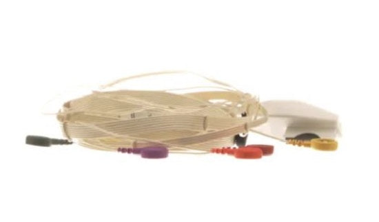 Welch Allyn ECG Cable / Leadwires - 10-Lead AHA Lead Wire Set for Stress Echo, XL, Snap Connectors - 9293-026-50