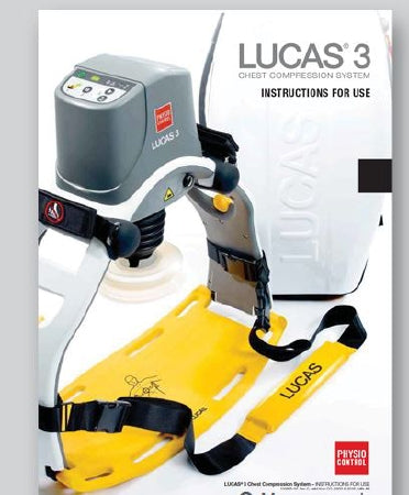 Physio Control LUCAS Chest Compression Systems - Instructions for Using Lucas 3.0 - 26500-003716