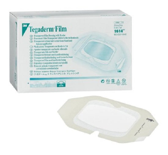 3M Tegaderm Transparent Film Dressing Frame Style - DRESSING, TEGADERM, TRNSPR, FILM, FRAME, - 1629