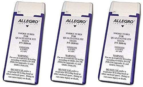 Allegro Industries Fit Test Replacement Smoke Tubes - Replacement Smoke Tube for Fit Test - 2050-01