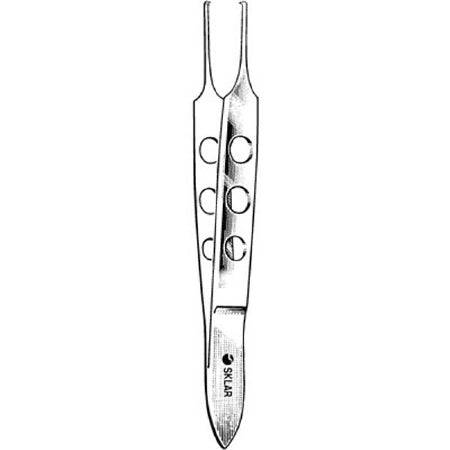 Sklar Bishop-Harmon Ophthalmic Tissue Forceps - FORCEP, MICRO, HARMON, BISHOP, 1X2, 3 1/2 - 66-4232