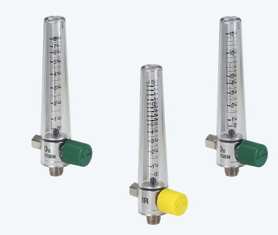 Precision Medical Compact Flowmeters / Conectors - FLOWMETER, AIR, COMACT, DISS, W/PTO, 0-15 - 8MFA2003PTO