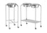 Mac Medical Single Basin Solution Stands - Single Basin Stand, with Shelf, No Basin - SOL-1001-8.5-NB