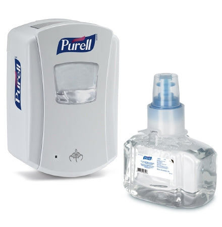 Gojo Purell LTX-7 Touch-Free Dispensers - DISPENSER, W/REFILL, PURELL, SANITIZER, WHT - 1320-D1