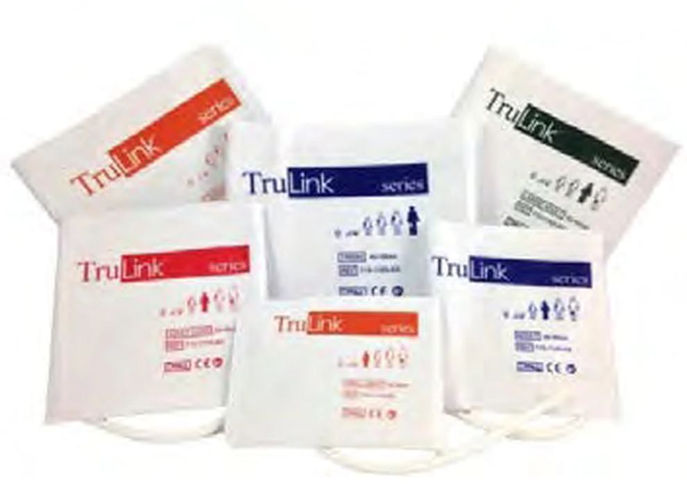 Spacelabs TruLink Soft Disposable BP Cuffs - Disposable Blood Pressure Cuff, 1 Tube, Size Adult Small, 18-26 cm - 715-1133-10