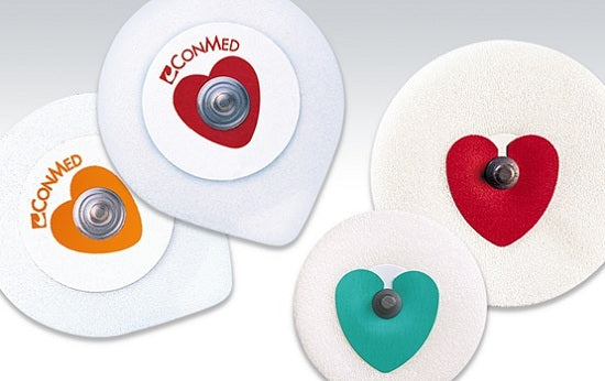 Conmed Instatrace Foam EKG / ECG Electrodes - Instatrace Foam ECG Electrode, Wet Gel, 1 Pouch - 1590-001