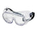 Mcr Safety MCR Ventless Protective Goggles - MCR Protective Goggles, Antifog, Ventless - 2237RC