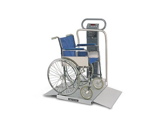 Welch-Allyn Oversized Wheelchair Scales - SCALE, WHEELCHAIR, OVERSIZED, IEC, P, LB / KG - 6702W-XP-B