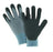 West Chester Protect Black Foam Nitrile w / Nylon Shell Gloves - Black Foam Nitrile Gloves with Gray Nylon Shell, Size XL - 715SNFTIP/XL