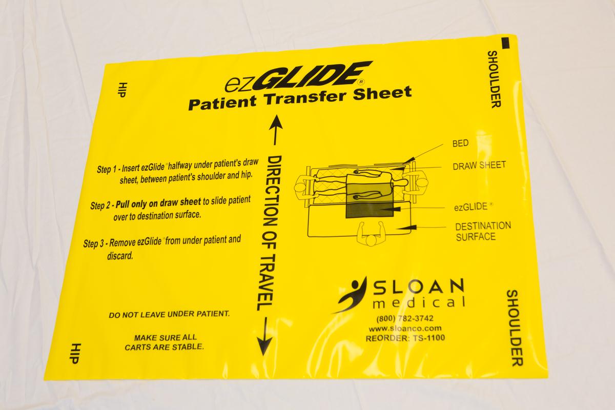 Sloan Medical EZGlide Patient Transfer Sheets - Patient Transfer Sheet, 30 x 24", Individually Packaged - TS-1100S