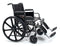 Graham-Field Traveler HD Wheelchair - Traveler HD Wheelchair, 22" x 18", Detachable Full Arm, Swing-Away Footrest - 3G010440