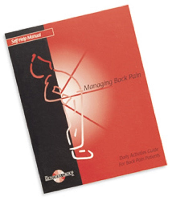 North Coast Medical NC92461-1 Book Managing Back Pain - Self Help Manual - Pack of 1