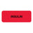 United Ad Label Medication ID Labels - INSULIN Labels, Red, 2-1/4" x 7/8" - ULIV719