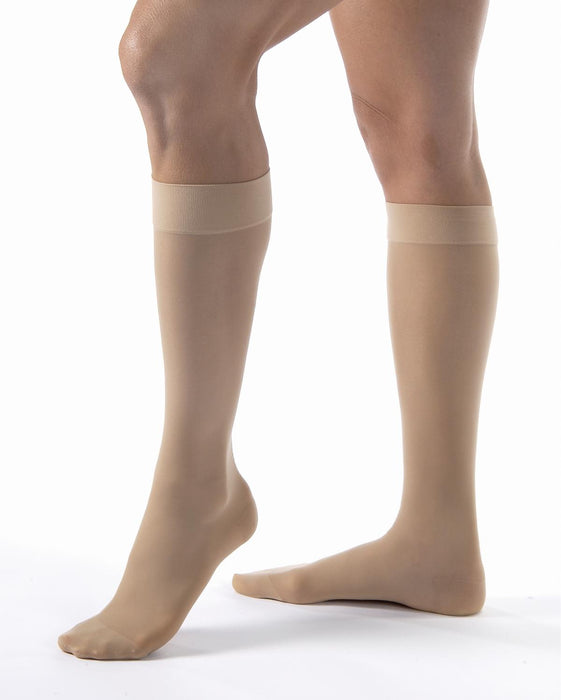 BSN M UltraSheer Knee High Stockings - STOCKING, ULTRASHEER, KNEE, 15-20, HONEY, XL - 119517