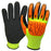 Wells Lamont Industrial, LLC FlexTech Thermal Hi-Vis Impact Gloves with Sandy Nitrile Palm - FlexTech Insulated Thermal Impact Gloves, High-Visibility Yellow with Orange Padding, Size 2XL - I2449TXXL