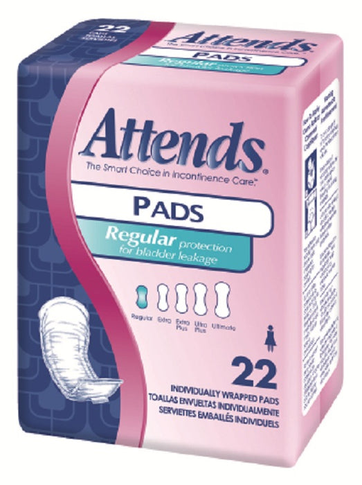 Attends Healthcare Products Attends Liner Inserts - Attends Incontinence Insert Liner, Women, Regular, 8.5" L, 22/Pack - LP0200