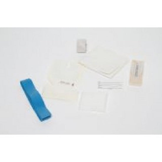 Cardinal Health IV Start Kits with PDI Prevantics - IV Start Kit with ChloraPrep CHG FREPP, Tegaderm 1683 Dressing, 3/4" Tourniquet and Towel - 01-9701A