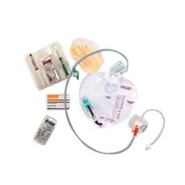 CR Bard LUBRI-SIL I. C. drainage bag Foley Tray - Lubri-Sil Catheter Tray with StatLock, 14 Fr, 350 mL - A902214