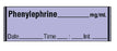 Shamrock Scientific Medication / Drug Labels - Anesthesia Drug Label for Syringe Identification, Phenylephrine, 1/2" x 500", Violet - SA-283-DTI