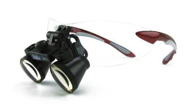 Integra LifeScience Magnifying Loupes - Magnifying Loupe, Red, 16" - 21", 3.5" Field of View - 1-5006