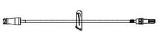 ICU Medical Extension Sets with Small Bore - Small Bore Rotating Luer Extension Set with Needle-Free Connector, 14" - B33109