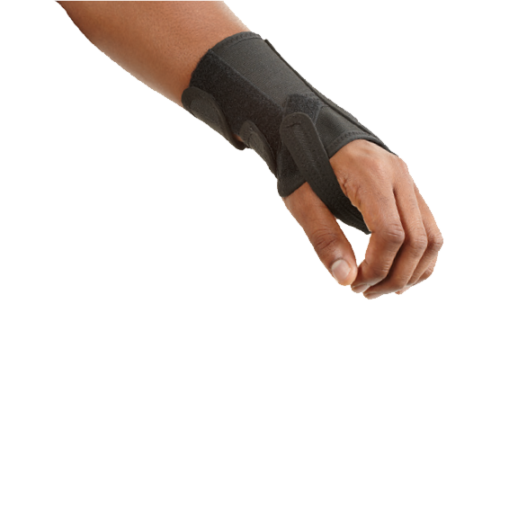 Breg Wrist Guards - Black Wrist Support, Left, Size S - 203923